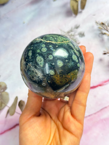 Kambaba Jasper Sphere