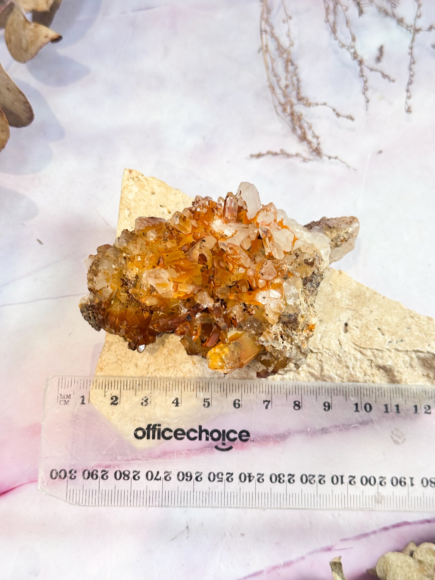 Golden Healer Quartz Cluster