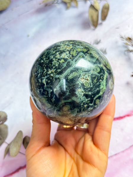 Kambaba Jasper Sphere