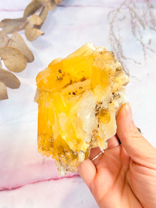 Golden Healer Quartz Cluster