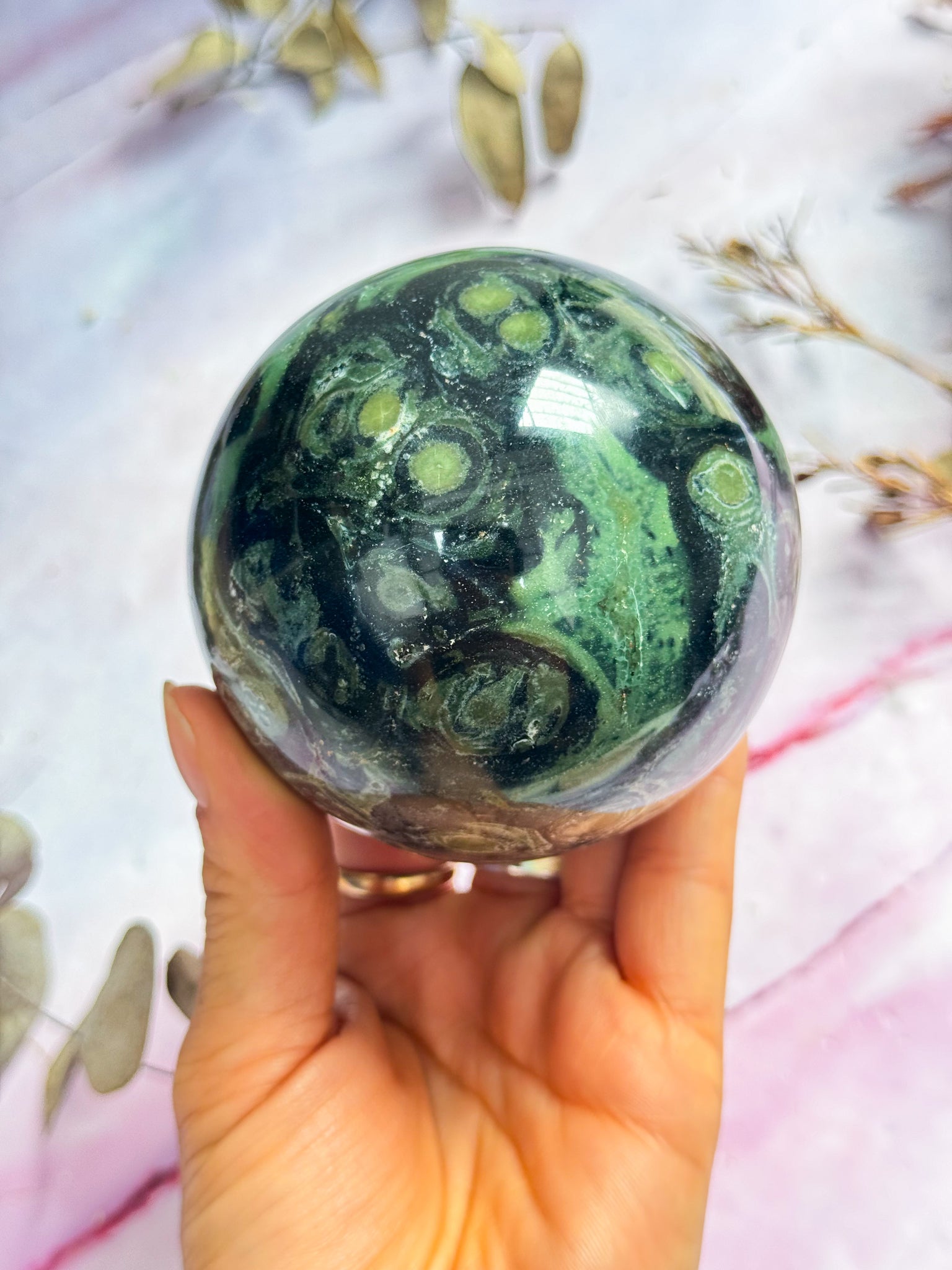 Kambaba Jasper Sphere