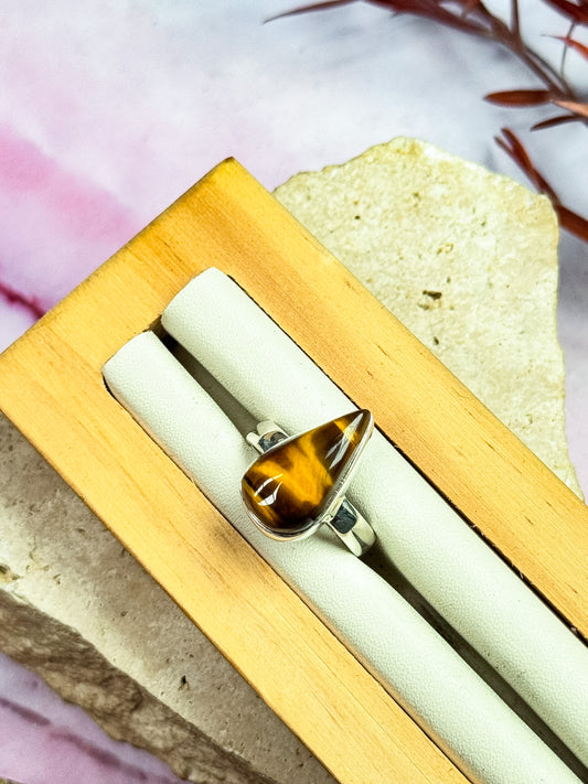 Tigers Eye Rings