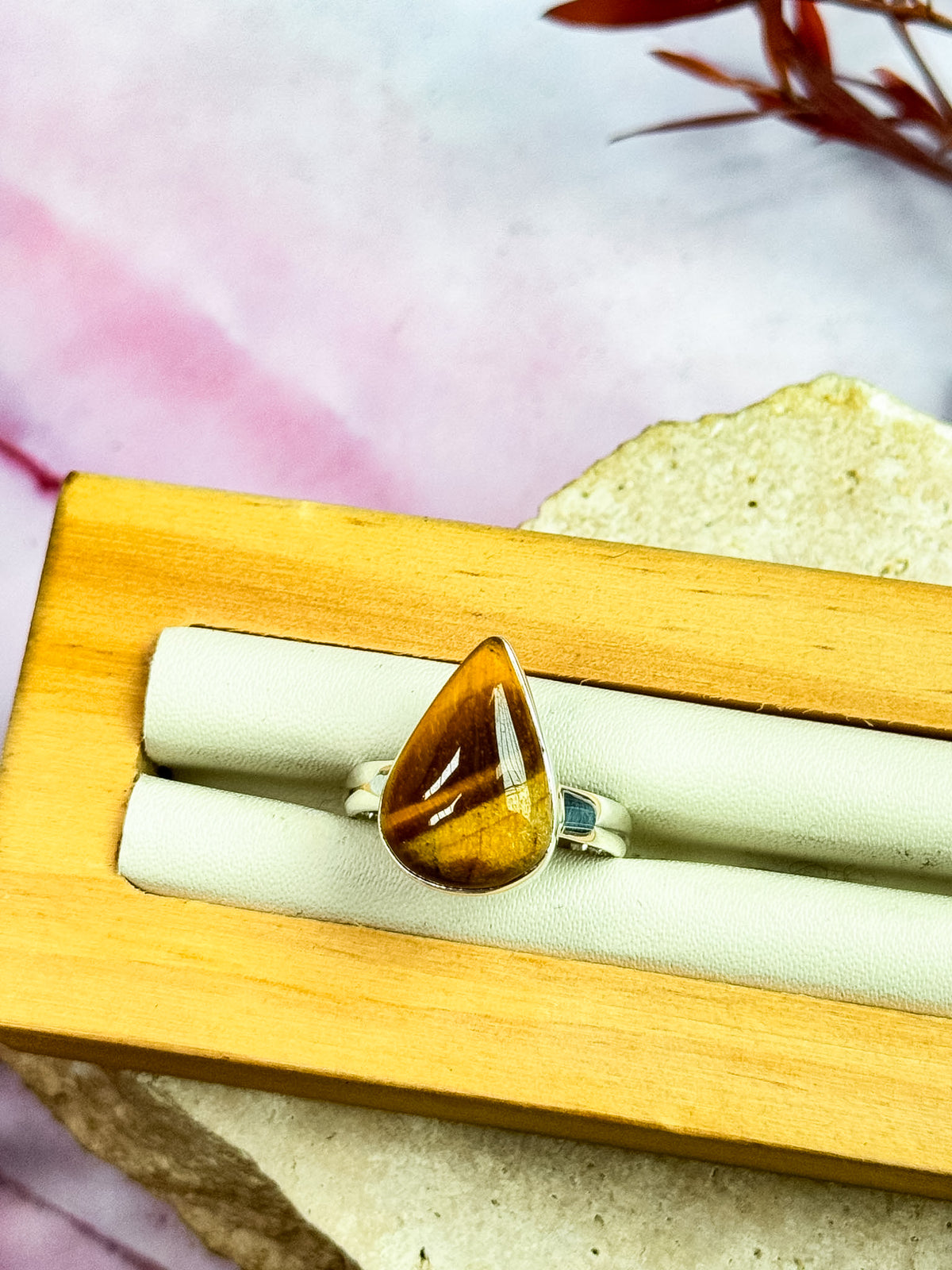 Tigers Eye Rings