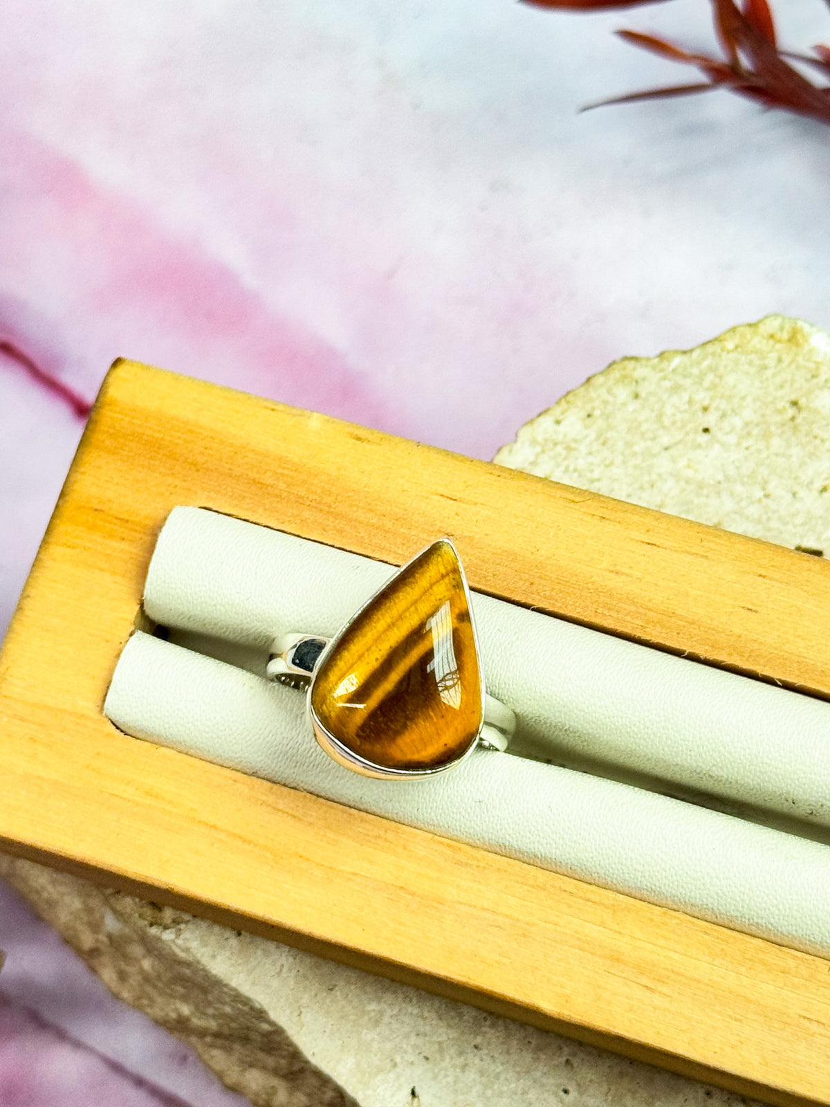 Tigers Eye Rings