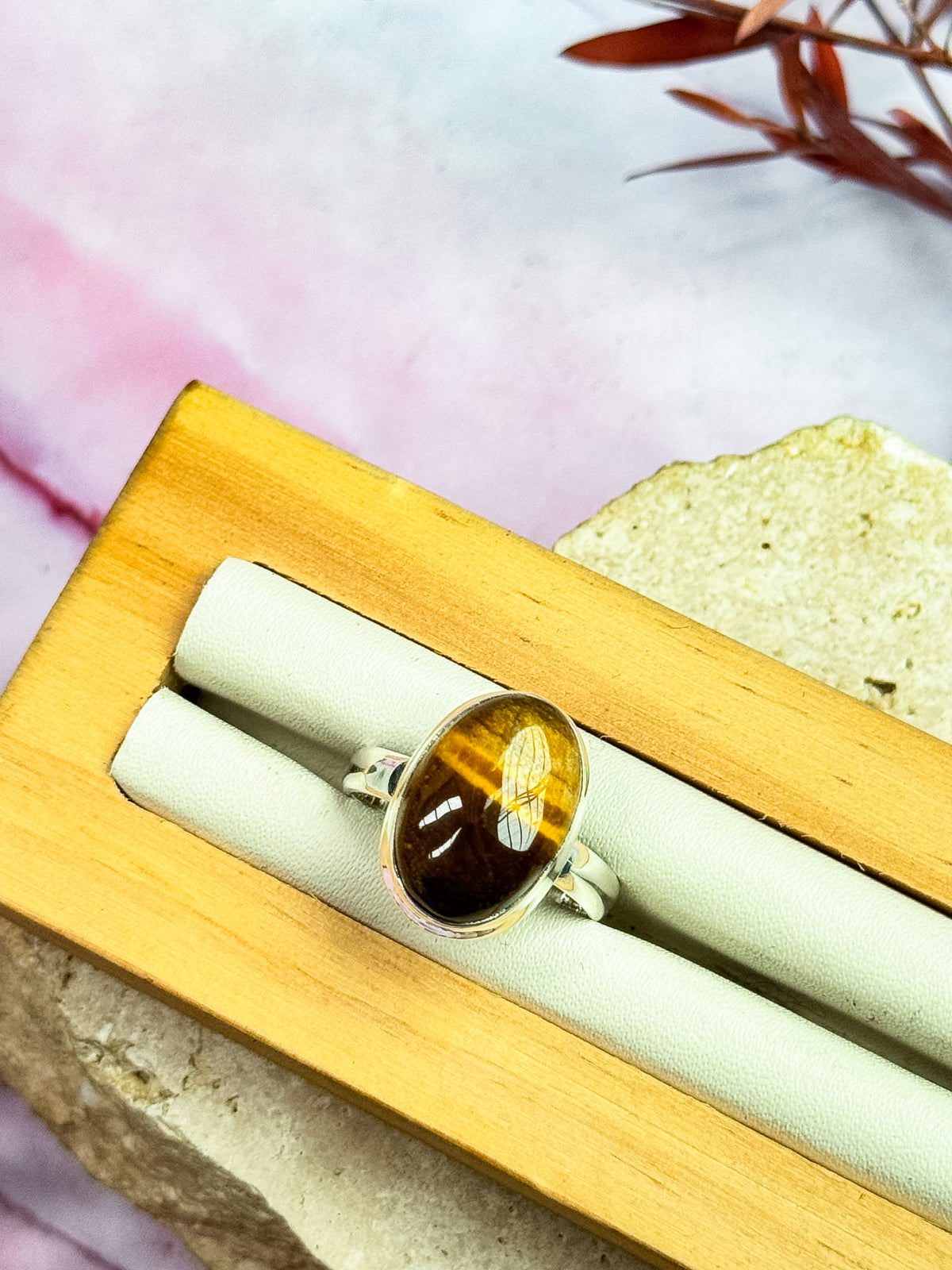 Tigers Eye Rings