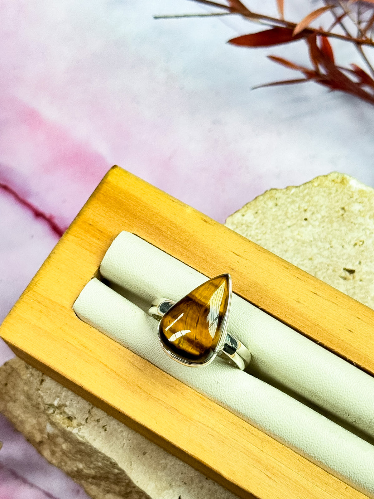 Tigers Eye Rings