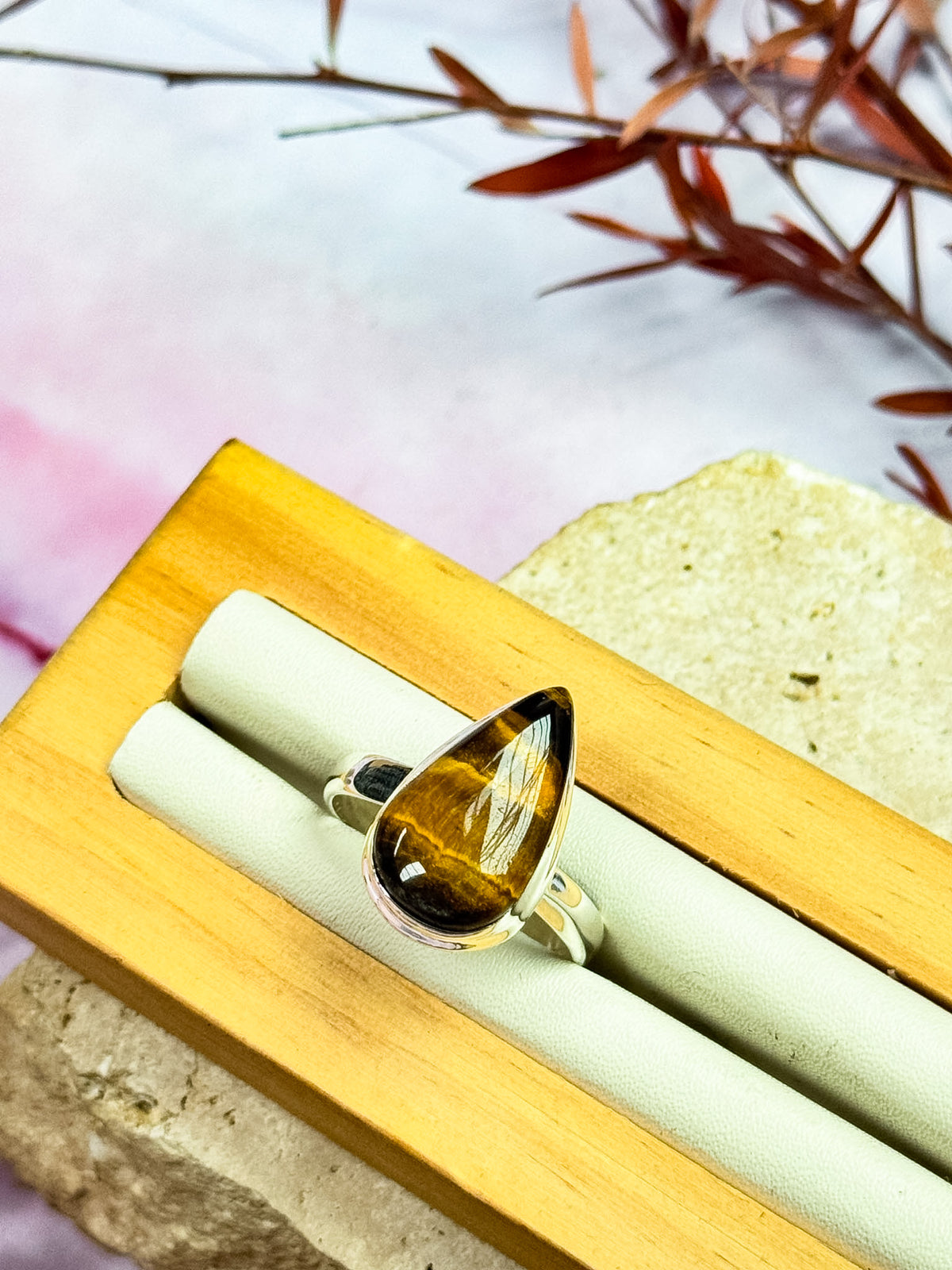 Tigers Eye Rings