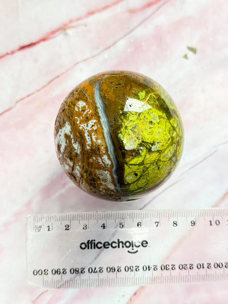 Green Opal Sphere