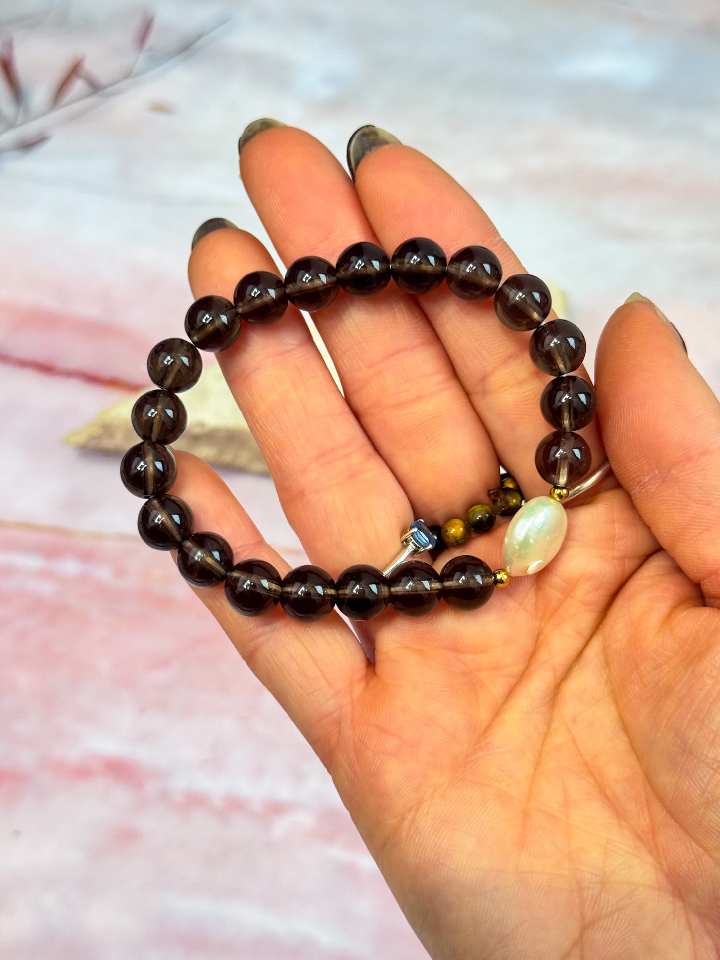 Crystal Bead with Pearl Bracelets