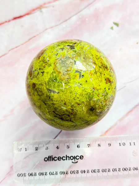 Green Opal Sphere