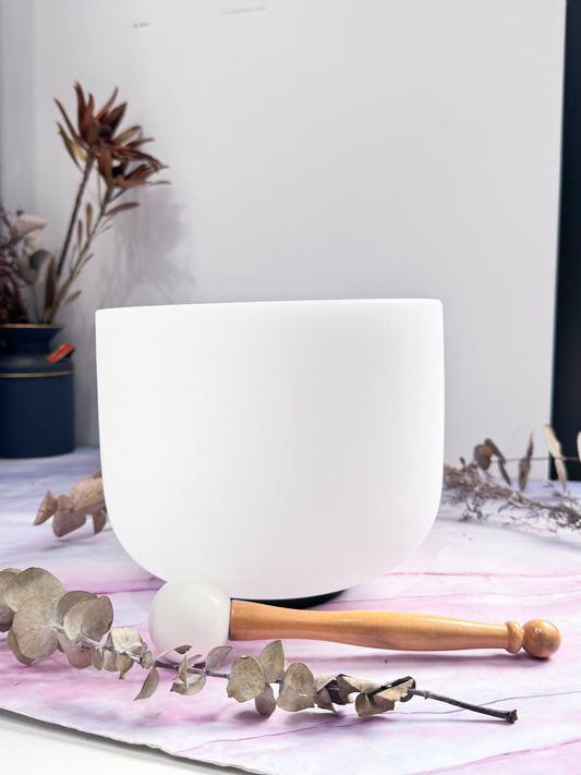 Quartz Singing Bowls - 8"
