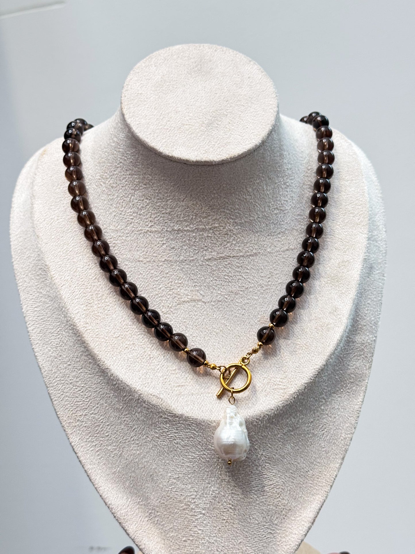 Statement Crystal and Pearl Necklaces