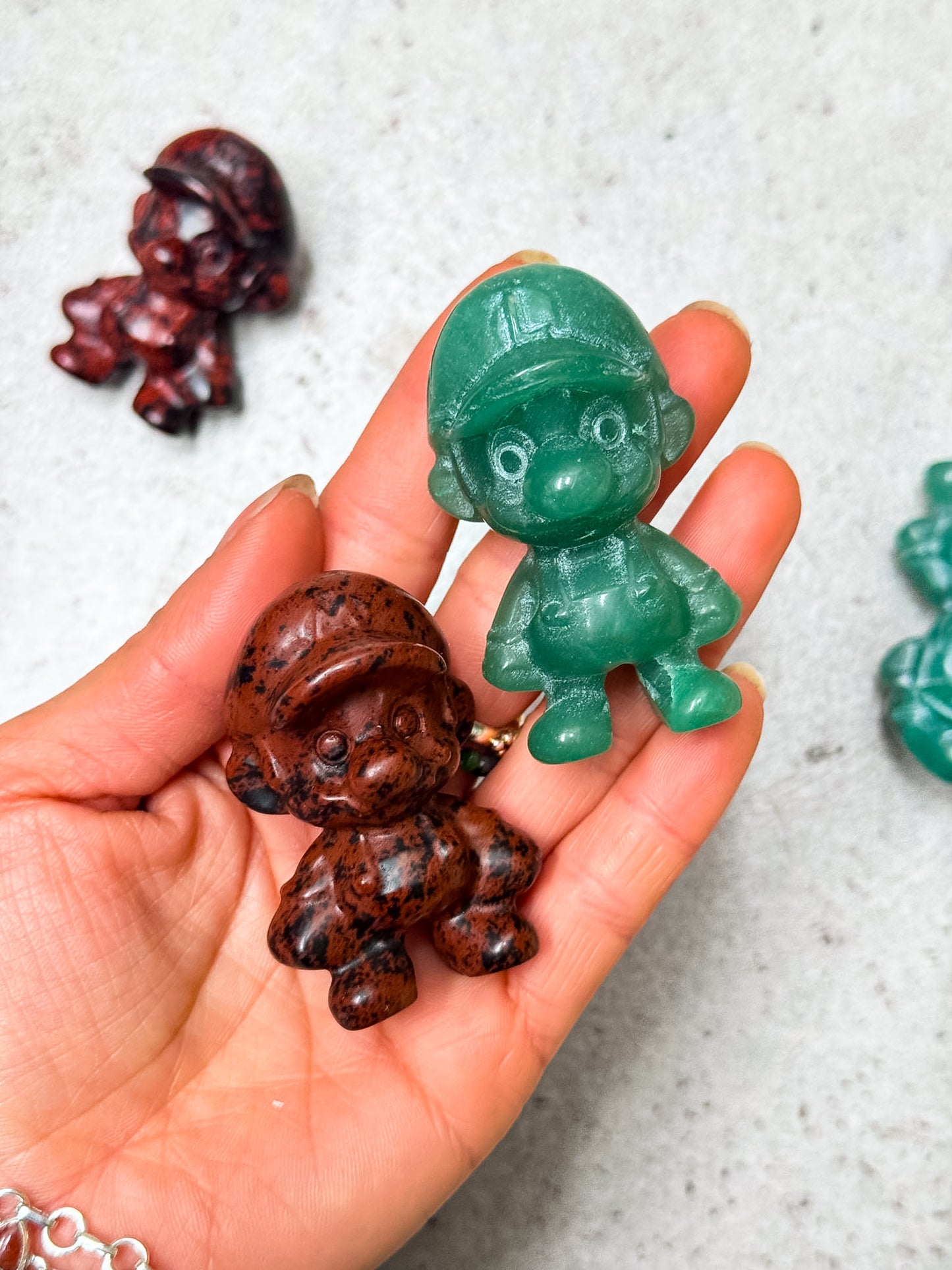 Mario Carvings
