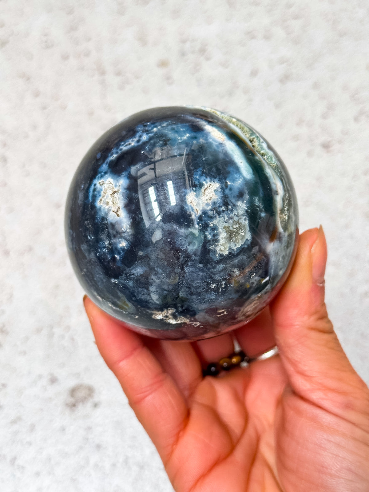 Ocean Jasper Sphere