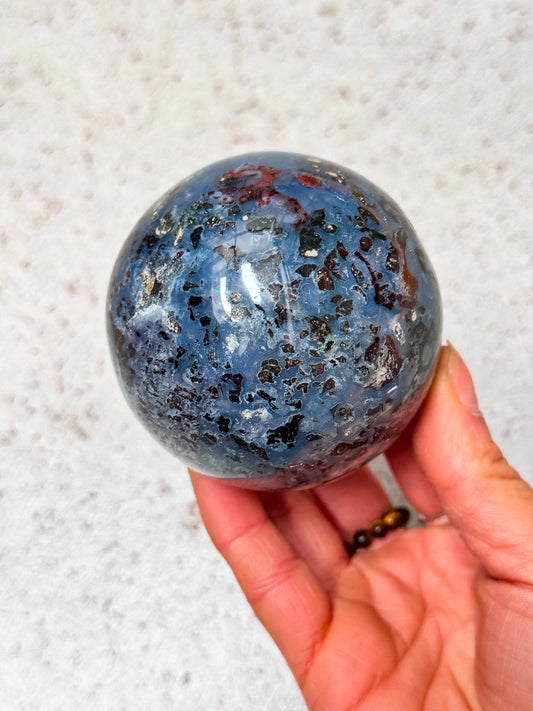 Ocean Jasper Sphere
