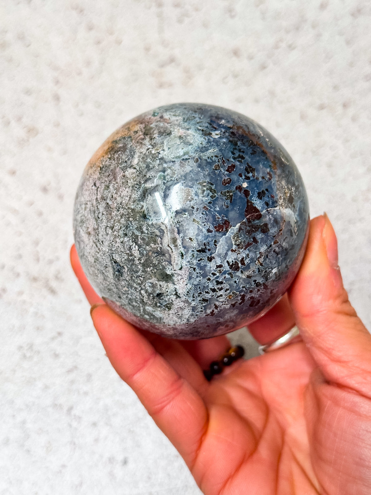Ocean Jasper Sphere