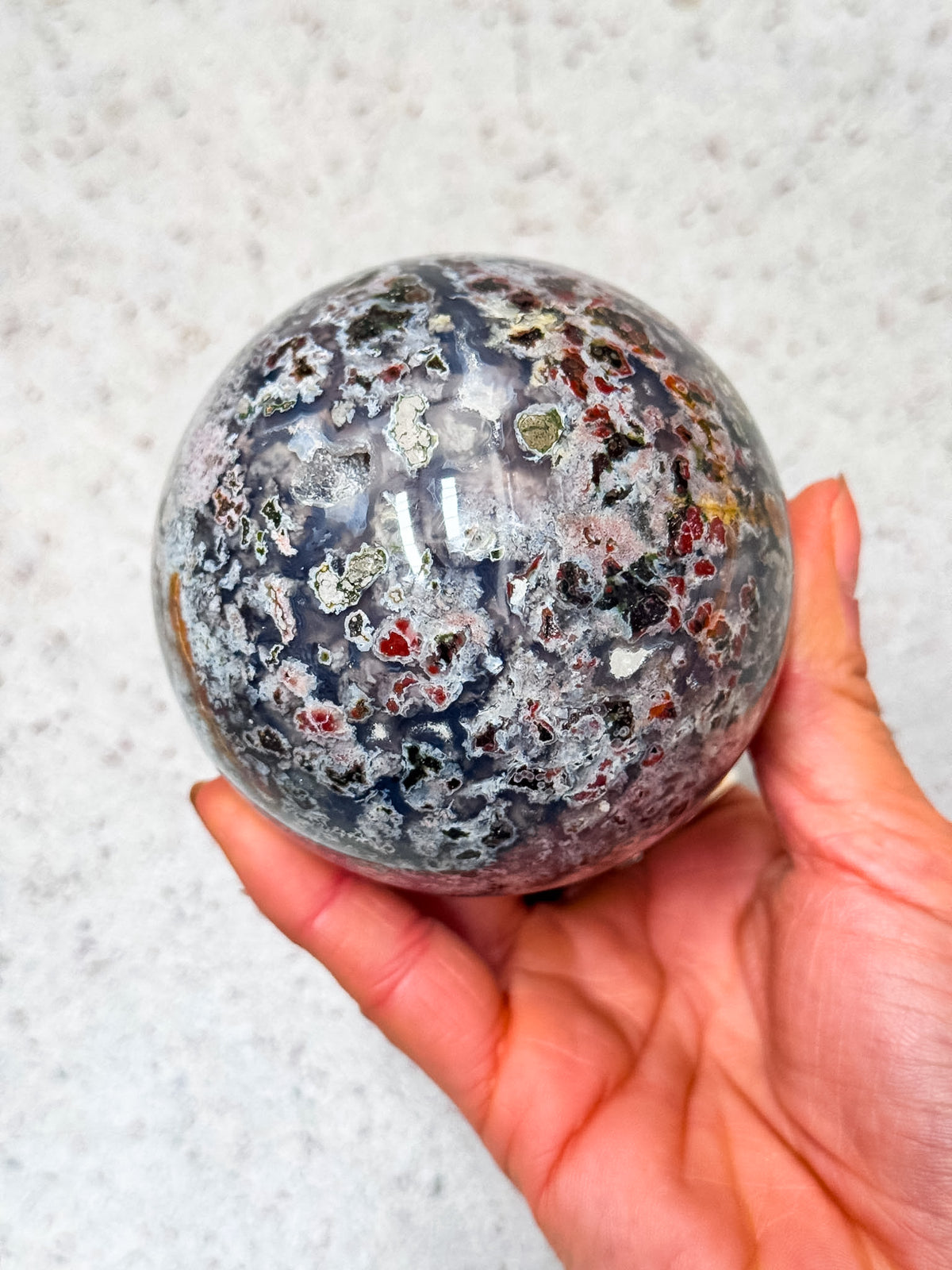 Ocean Jasper Sphere