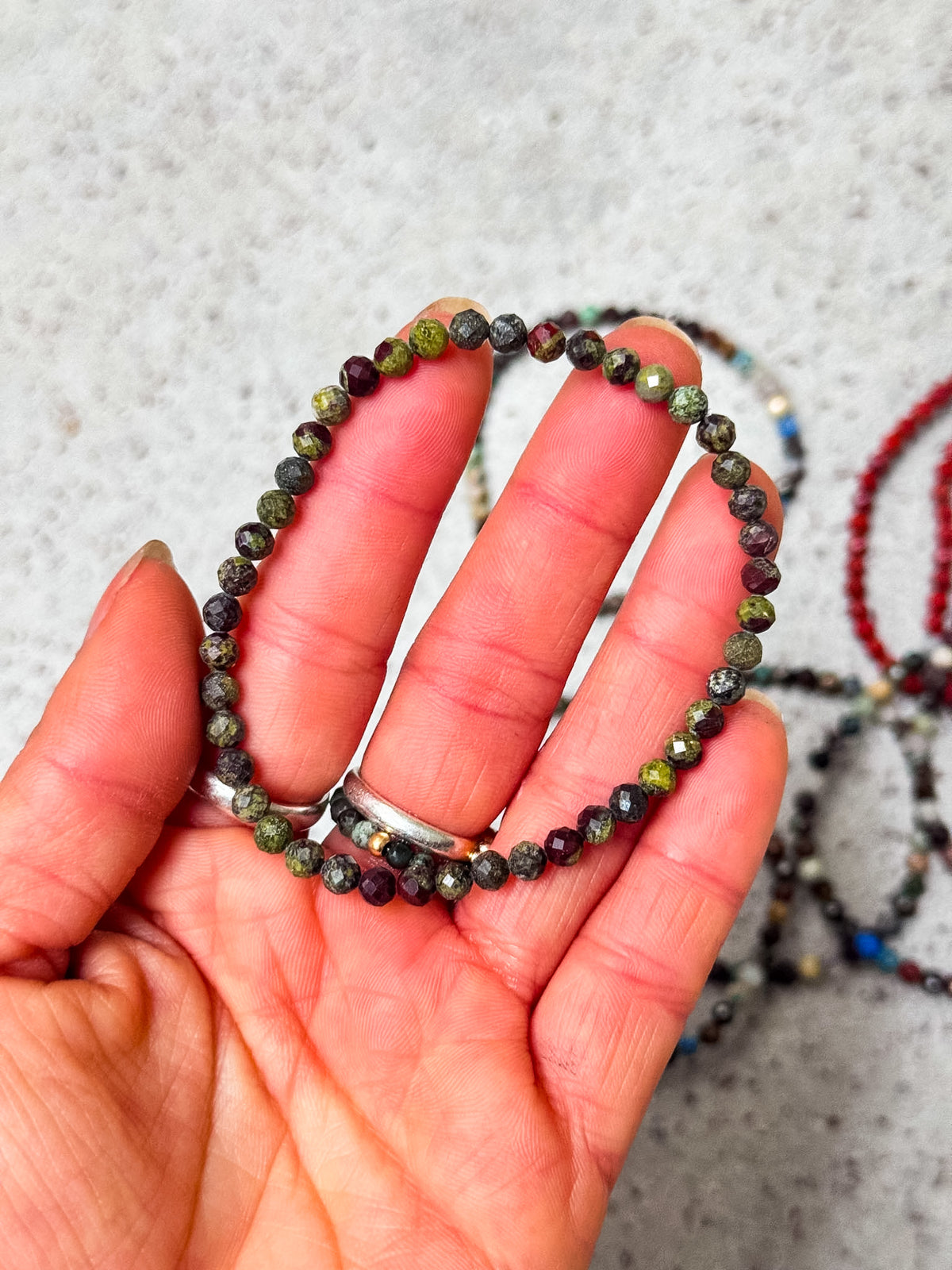Dainty Faceted Bracelets