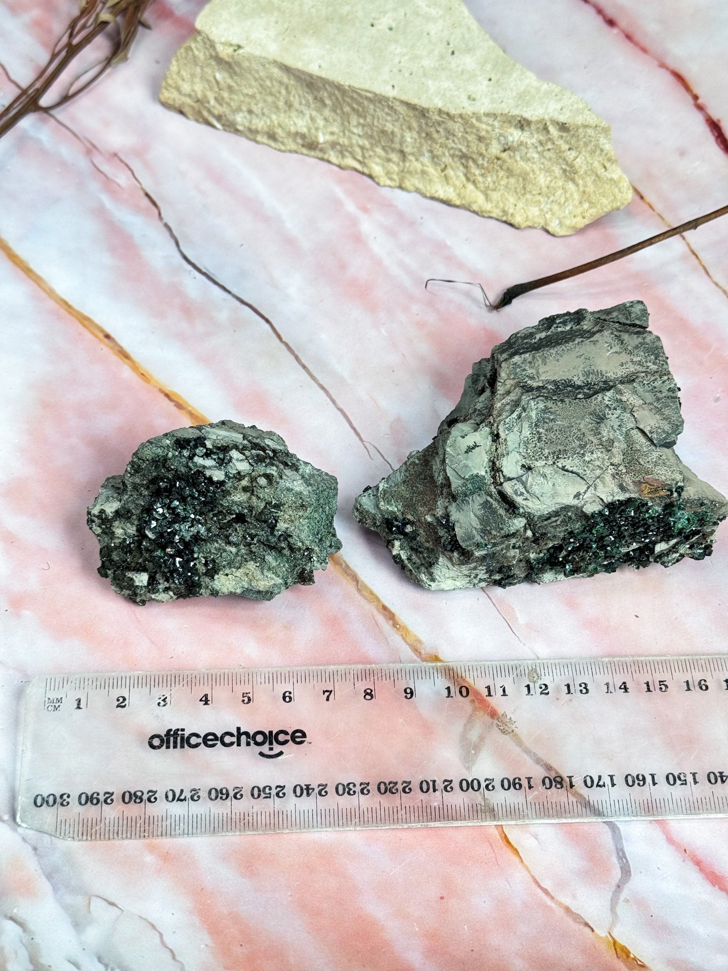 Copper Libthenite Specimens