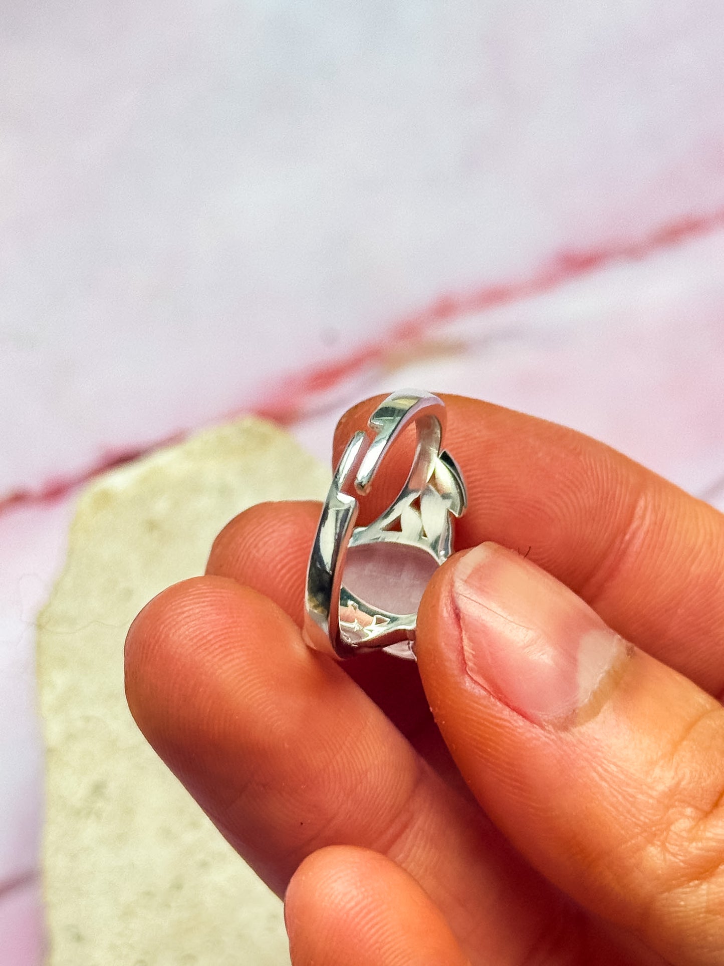 Adjustable Feather Rings