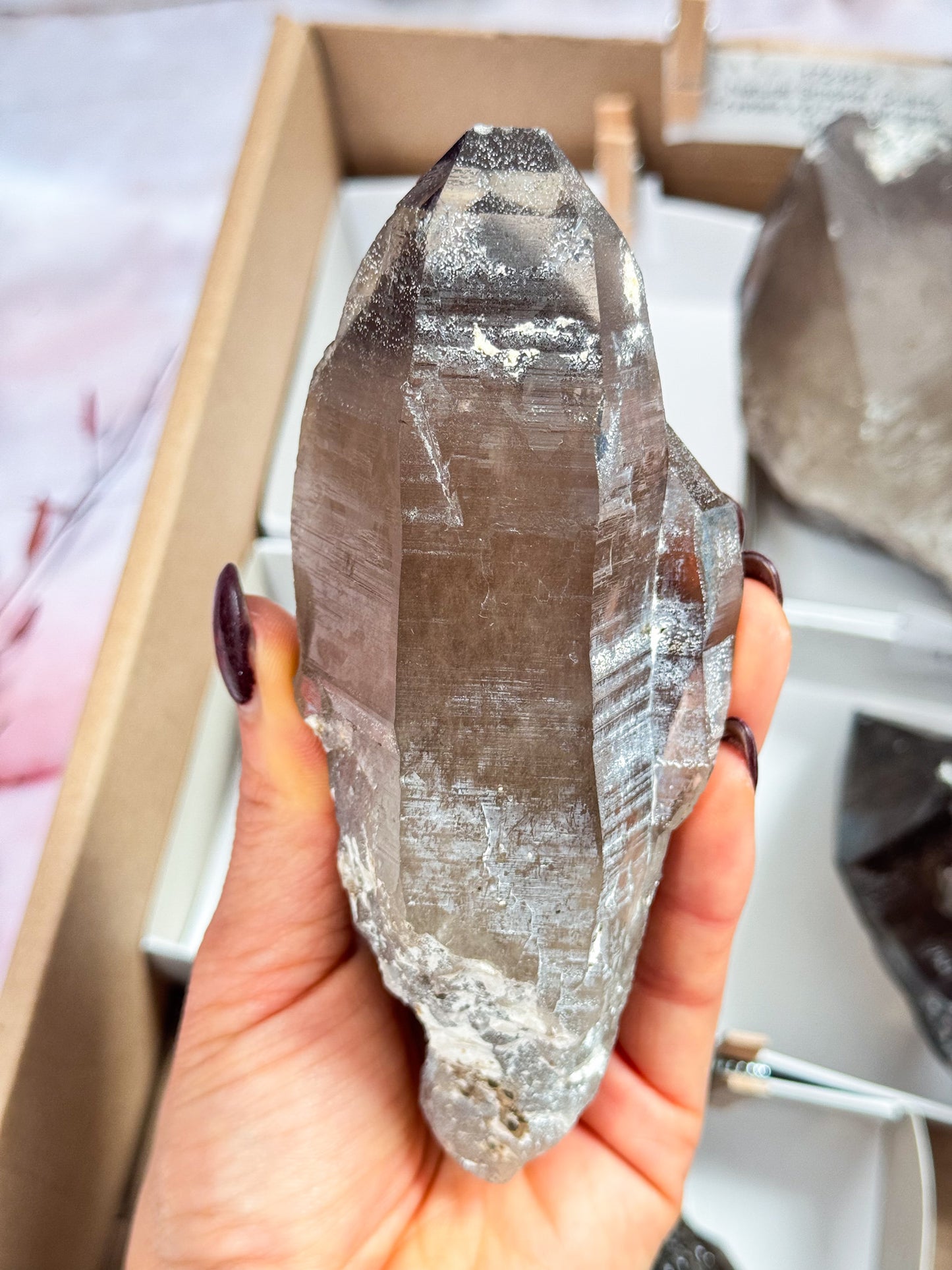 Malawi Smokey Quartz Clusters