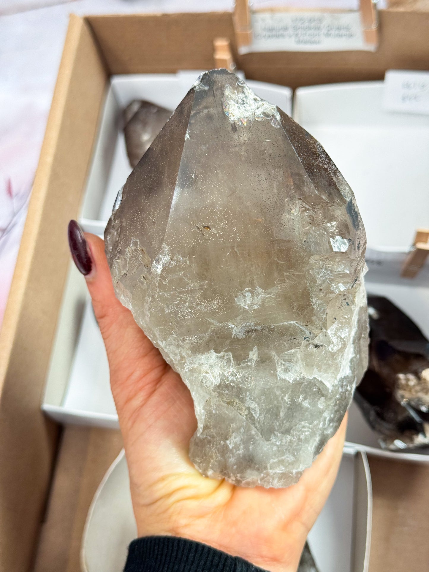 Malawi Smokey Quartz Clusters