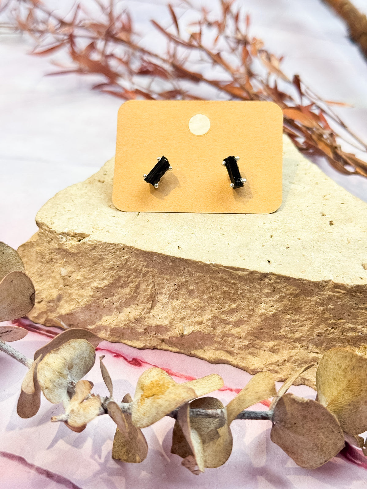 Tourmaline Studs