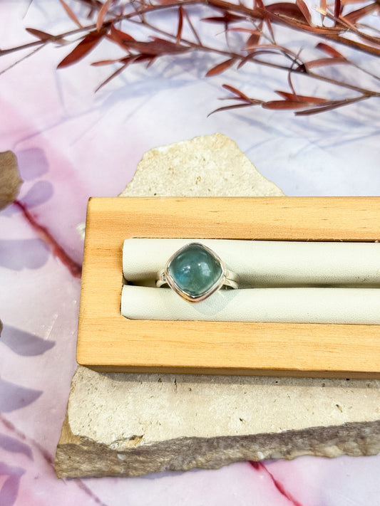 Blue-Green Fluorite Rings