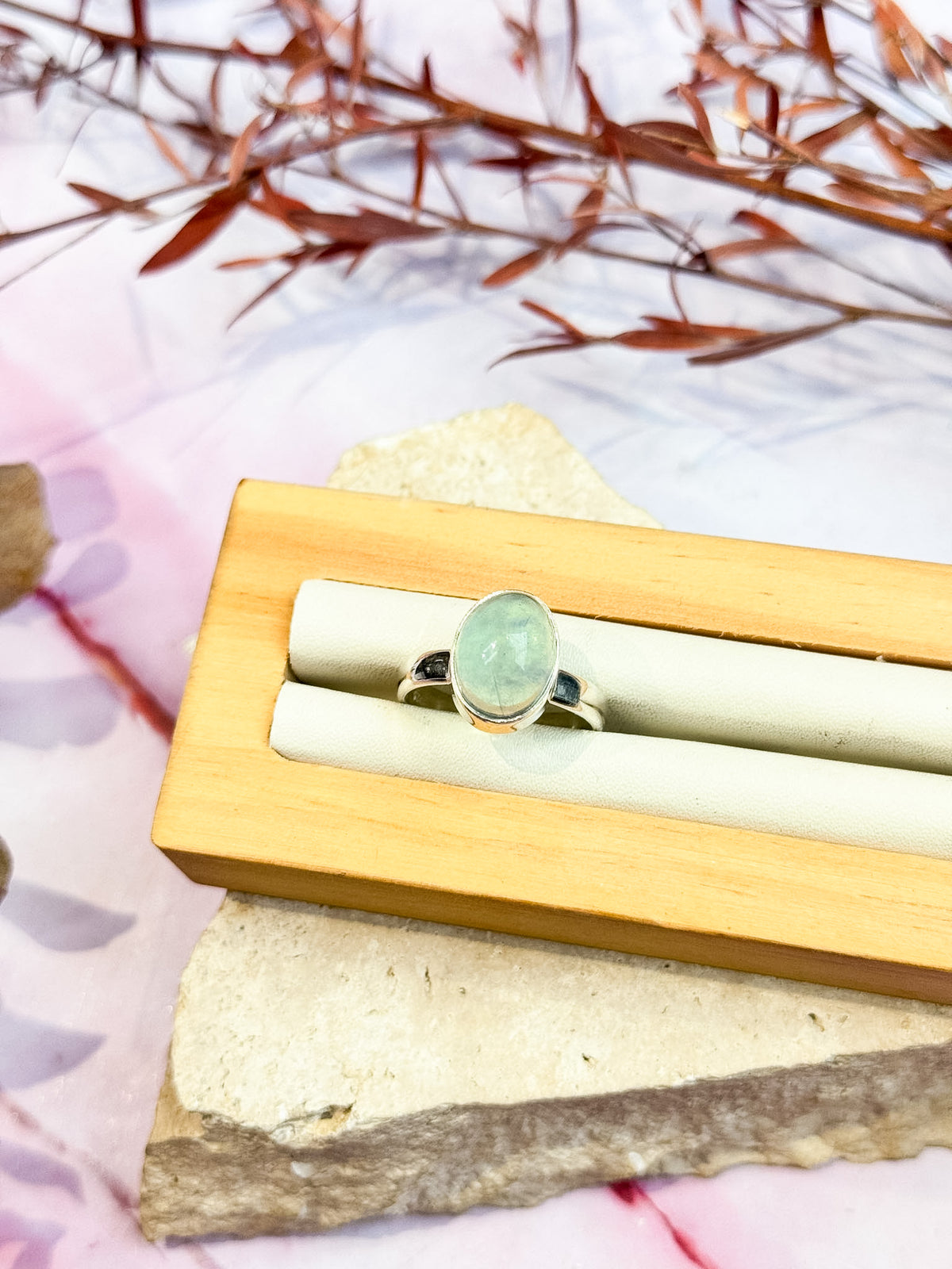 Blue-Green Fluorite Rings