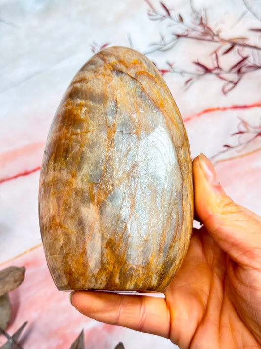 Peach Moonstone Freeform