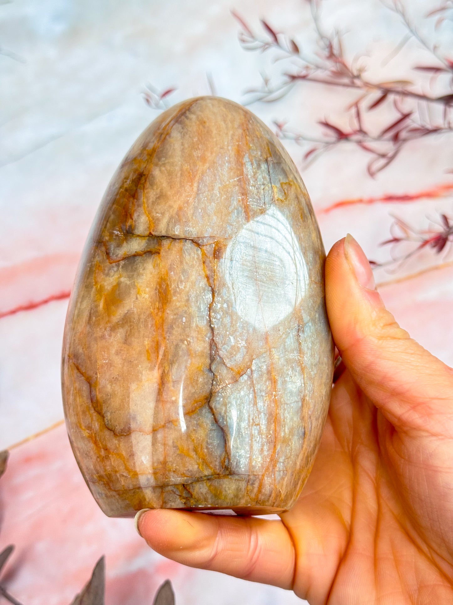 Peach Moonstone Freeform