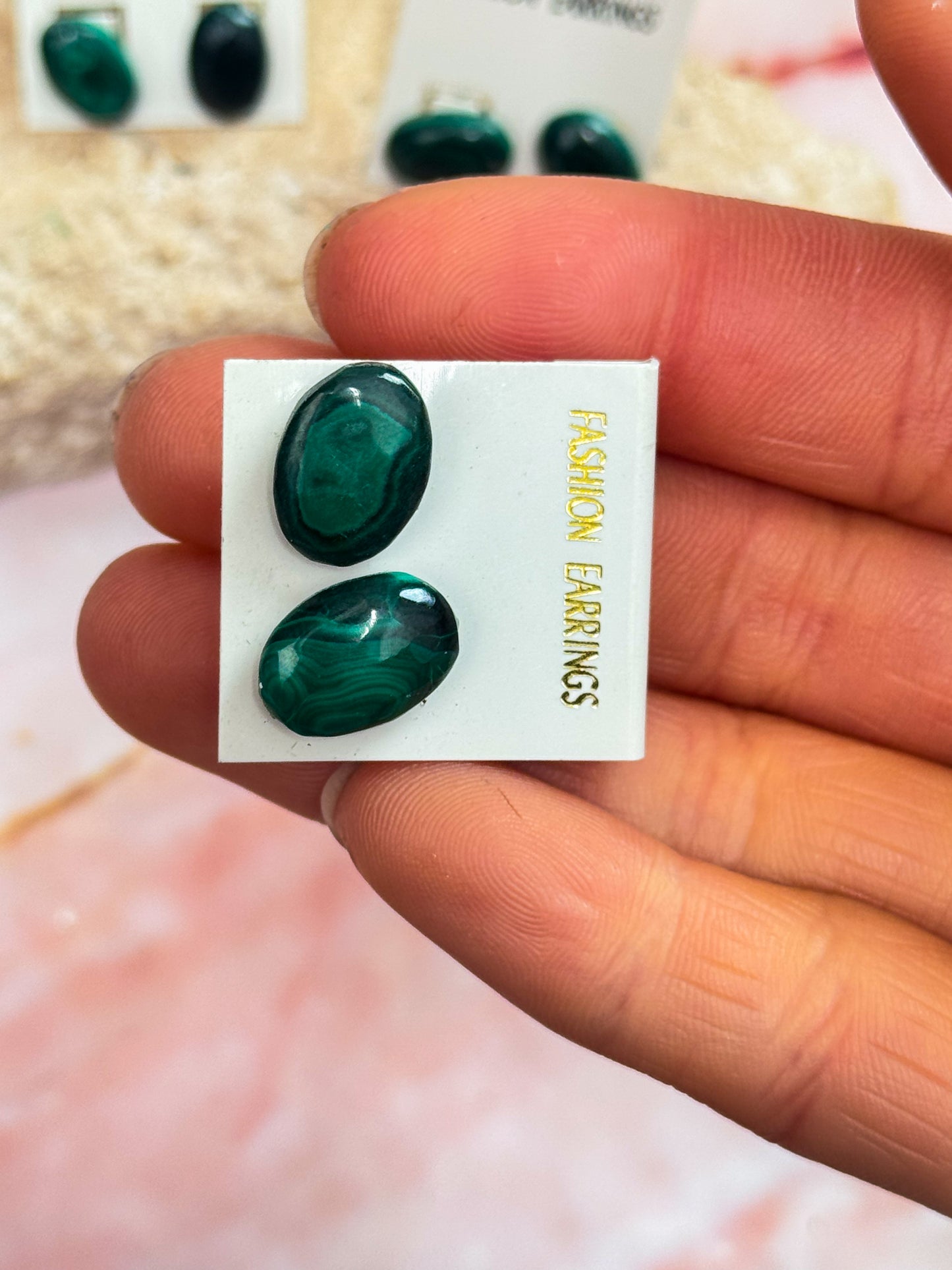 Malachite Studs