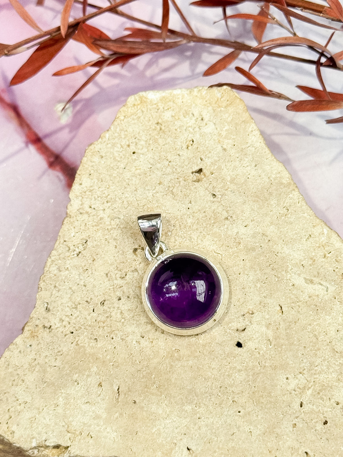 High Grade Amethyst Pendants