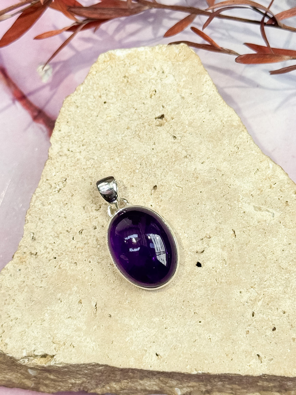 High Grade Amethyst Pendants