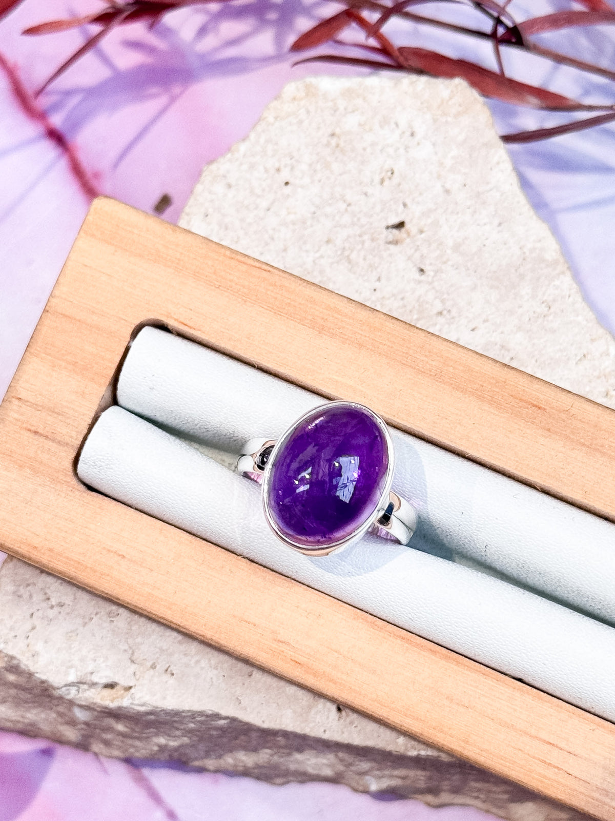High Grade Amethyst Rings