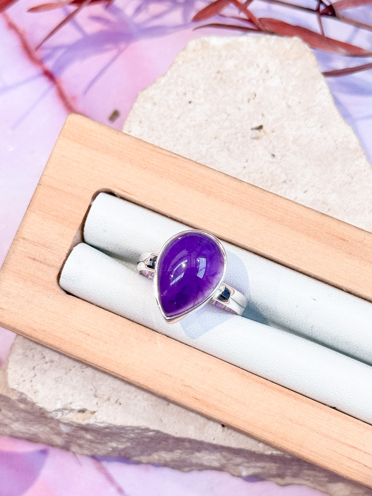 High Grade Amethyst Rings