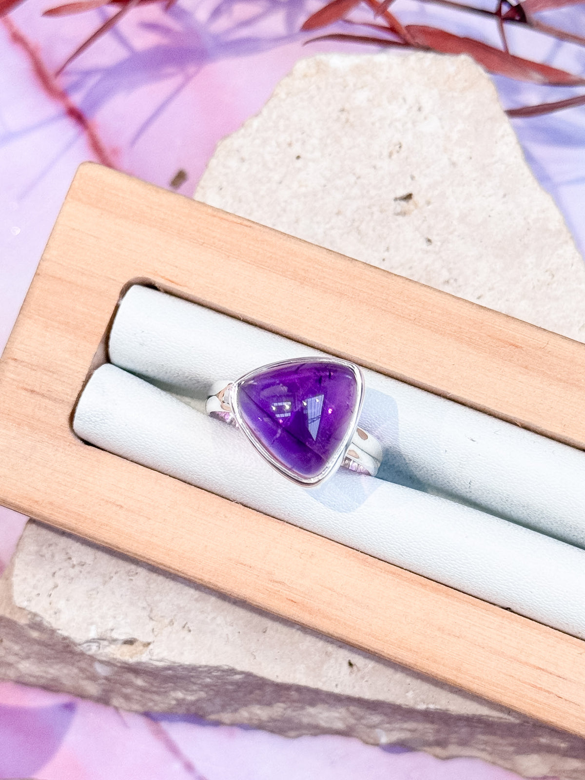 High Grade Amethyst Rings