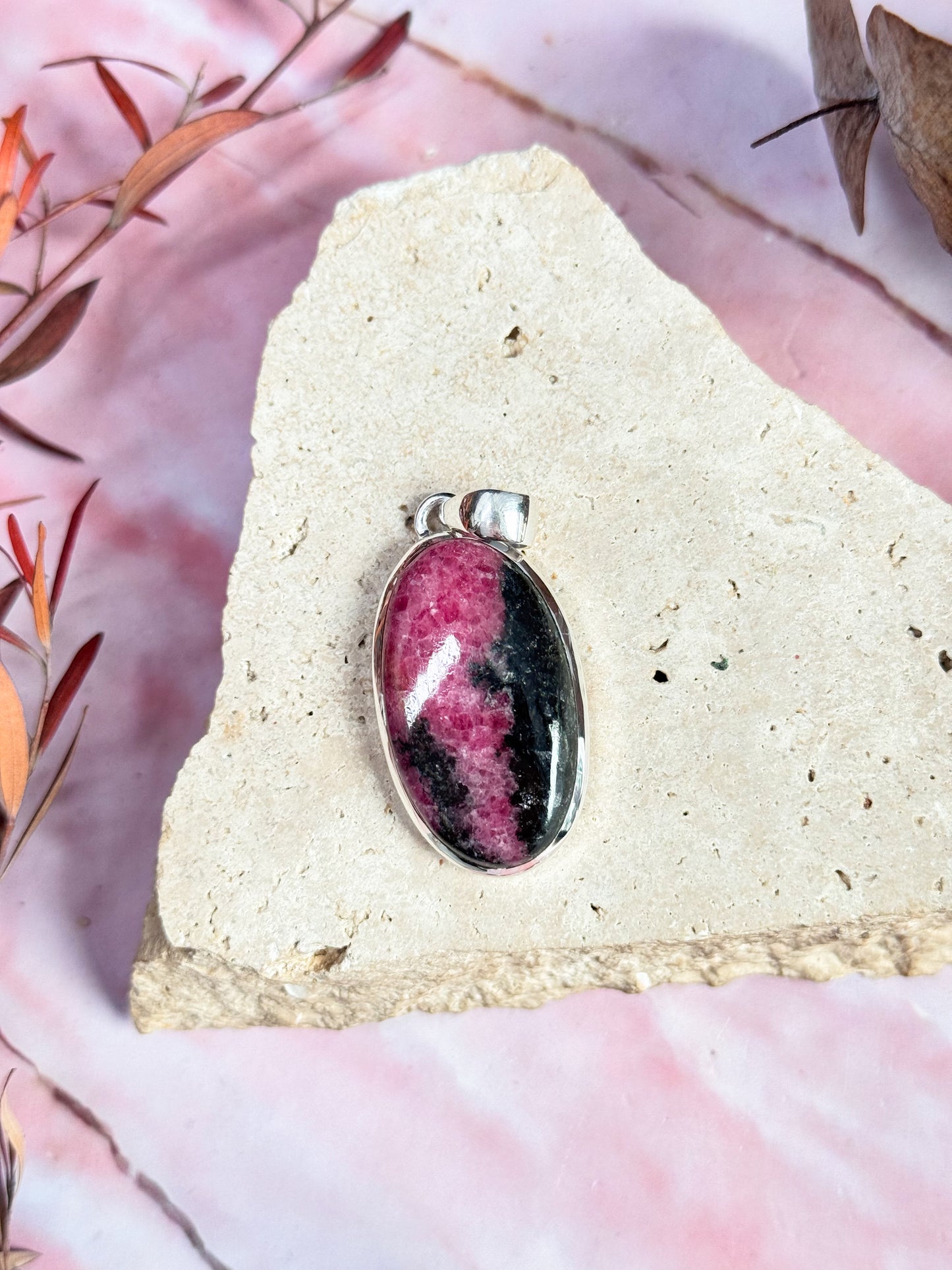 Rhodonite Pendants