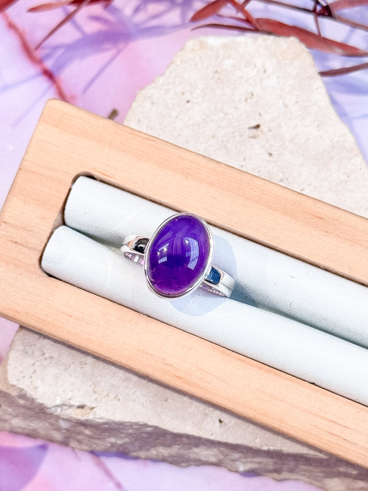 High Grade Amethyst Rings
