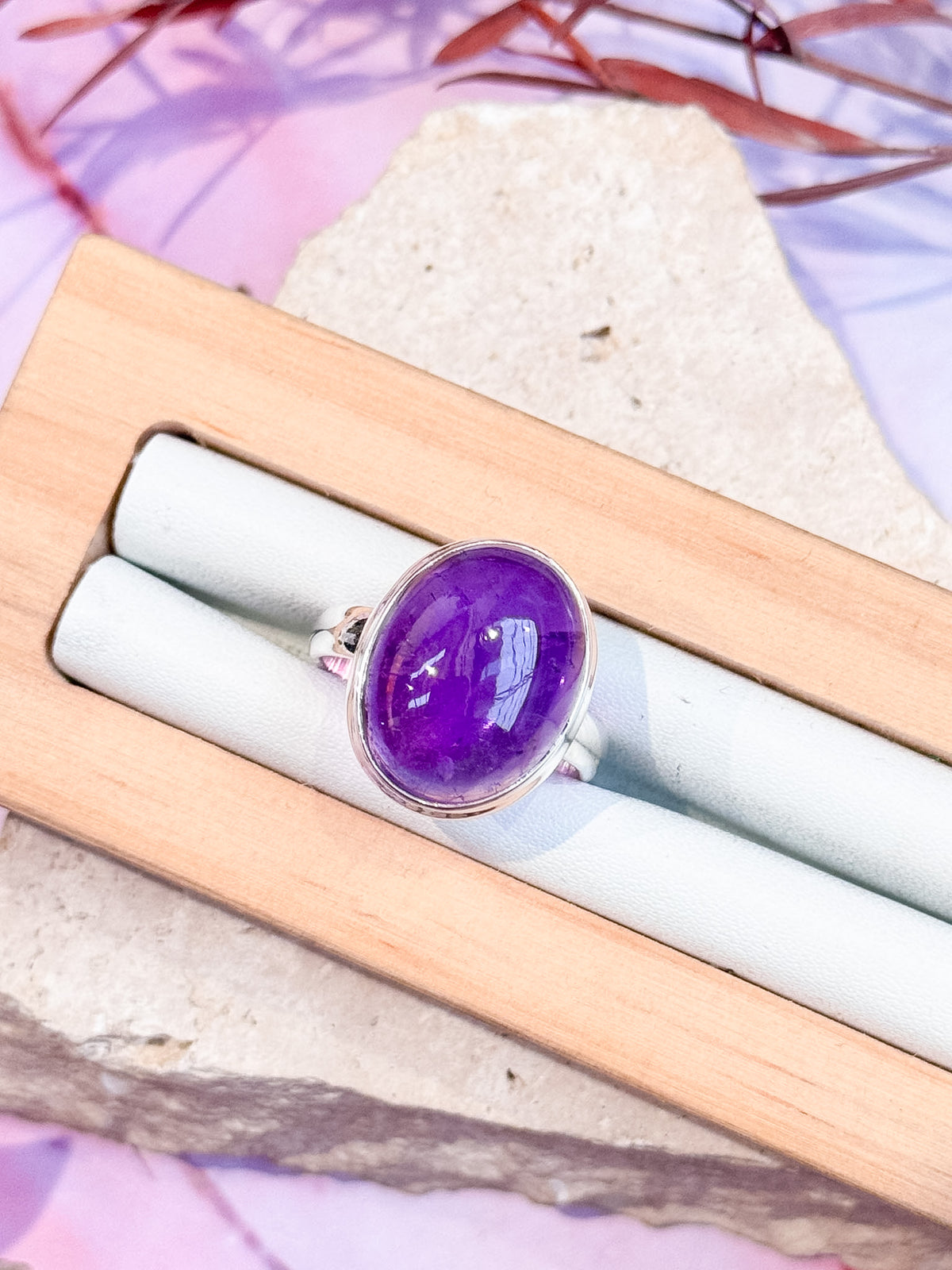 High Grade Amethyst Rings