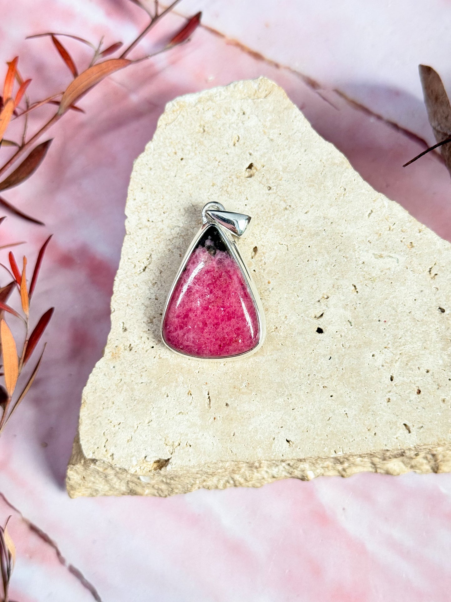 Rhodonite Pendants
