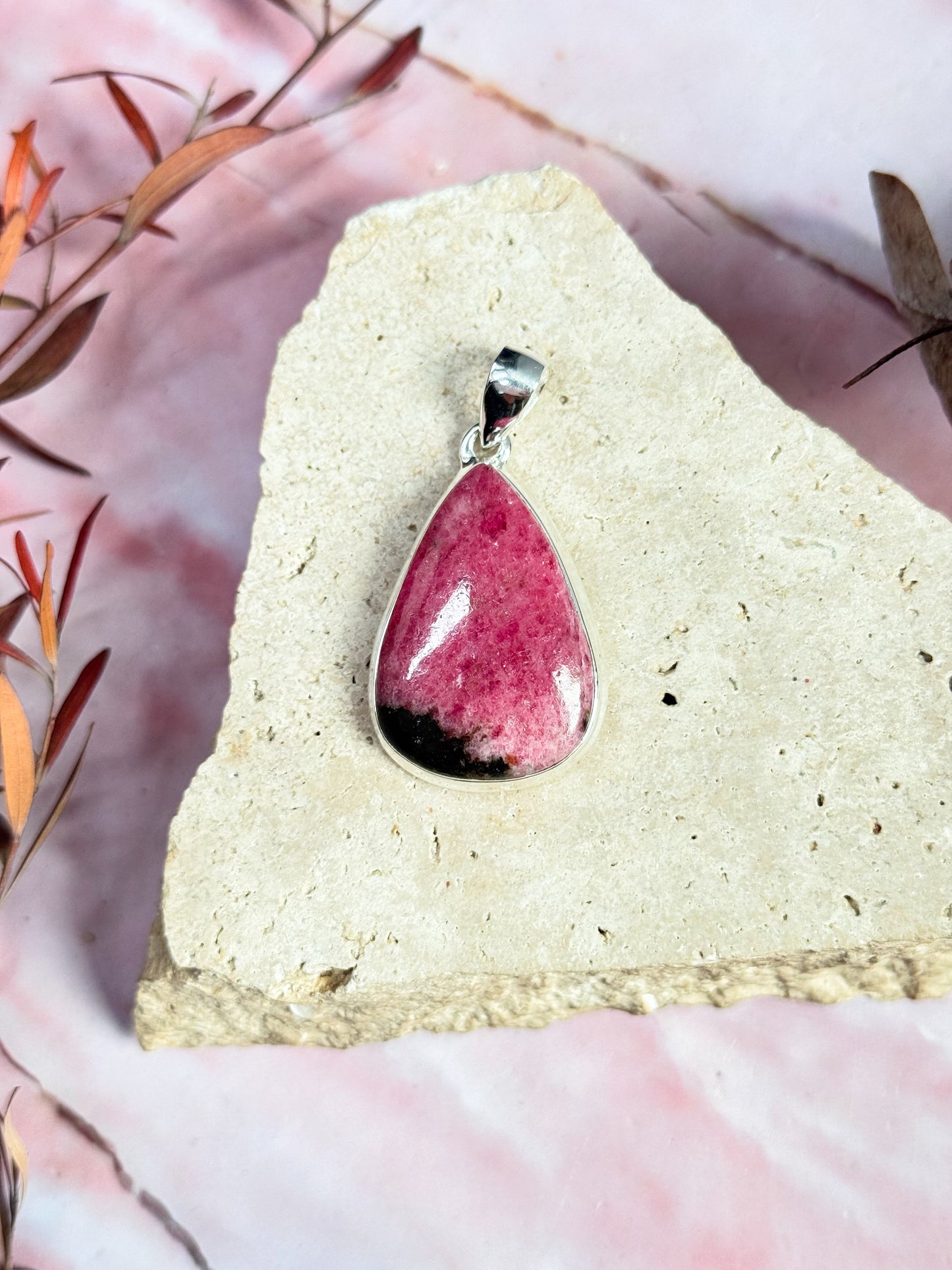 Rhodonite Pendants