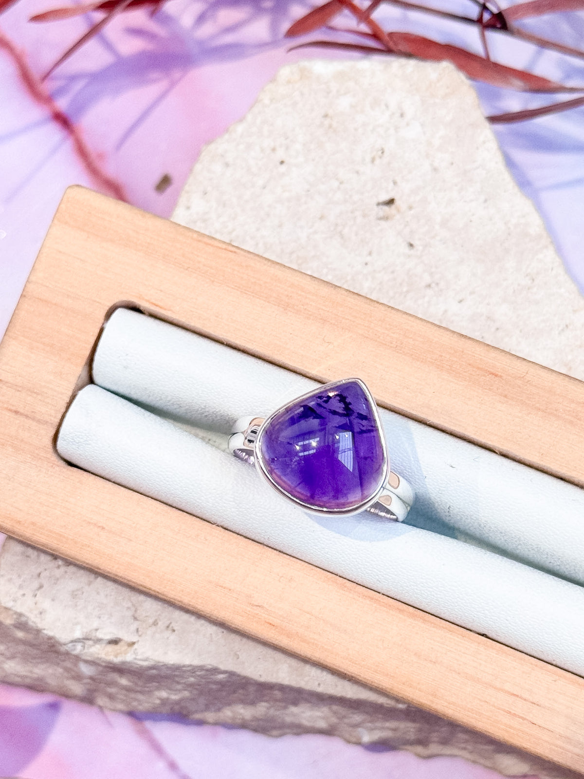 High Grade Amethyst Rings