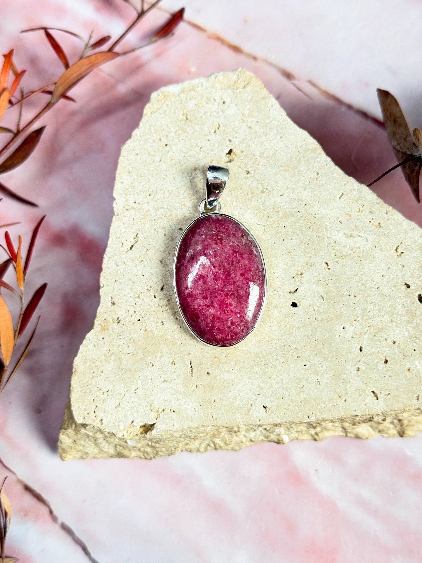 Rhodonite Pendants