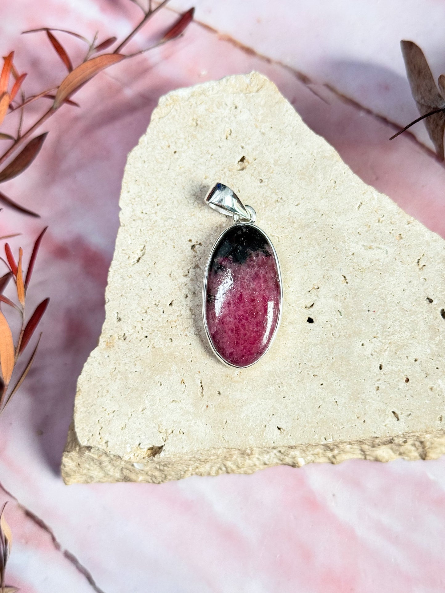 Rhodonite Pendants