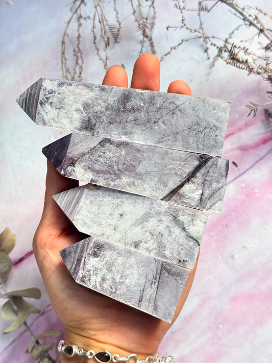Purple Mica Flashy Points