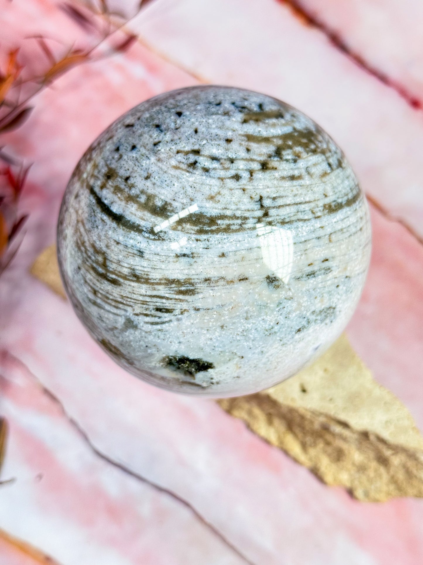 Ocean Jasper Sphere