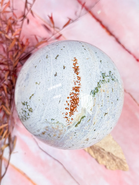 Ocean Jasper Sphere