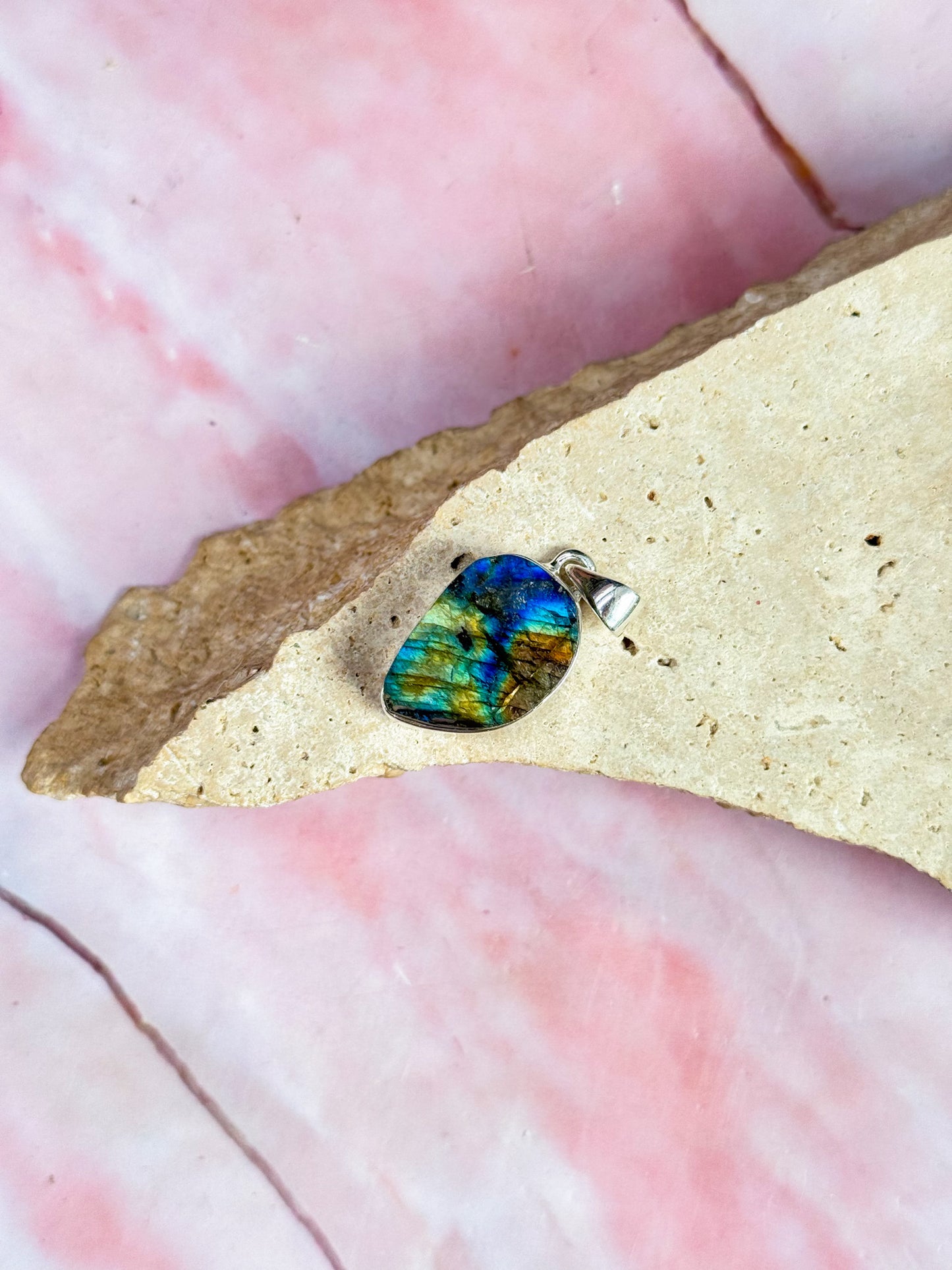 Labradorite Rough Pendants
