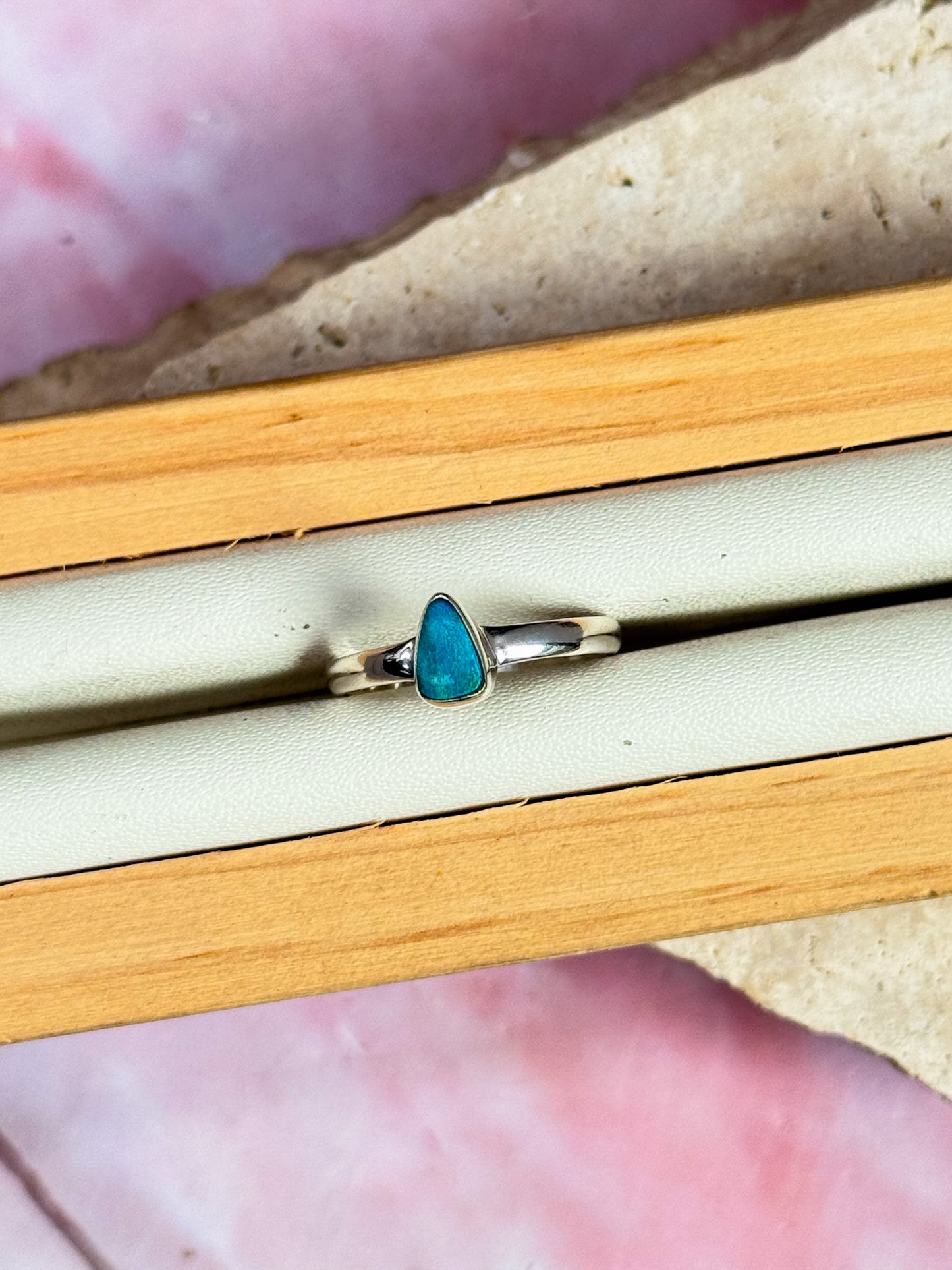 Australian Opal Ring - Size 5.5